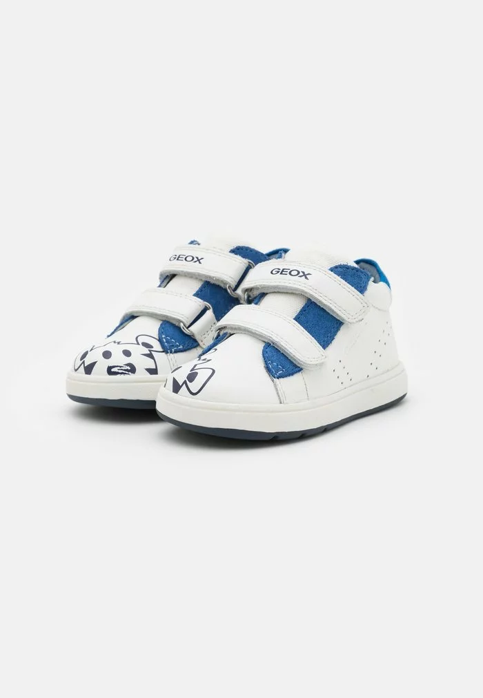 Geox BIGLIA BOY - Baskets Basses - White/royal – Image 2