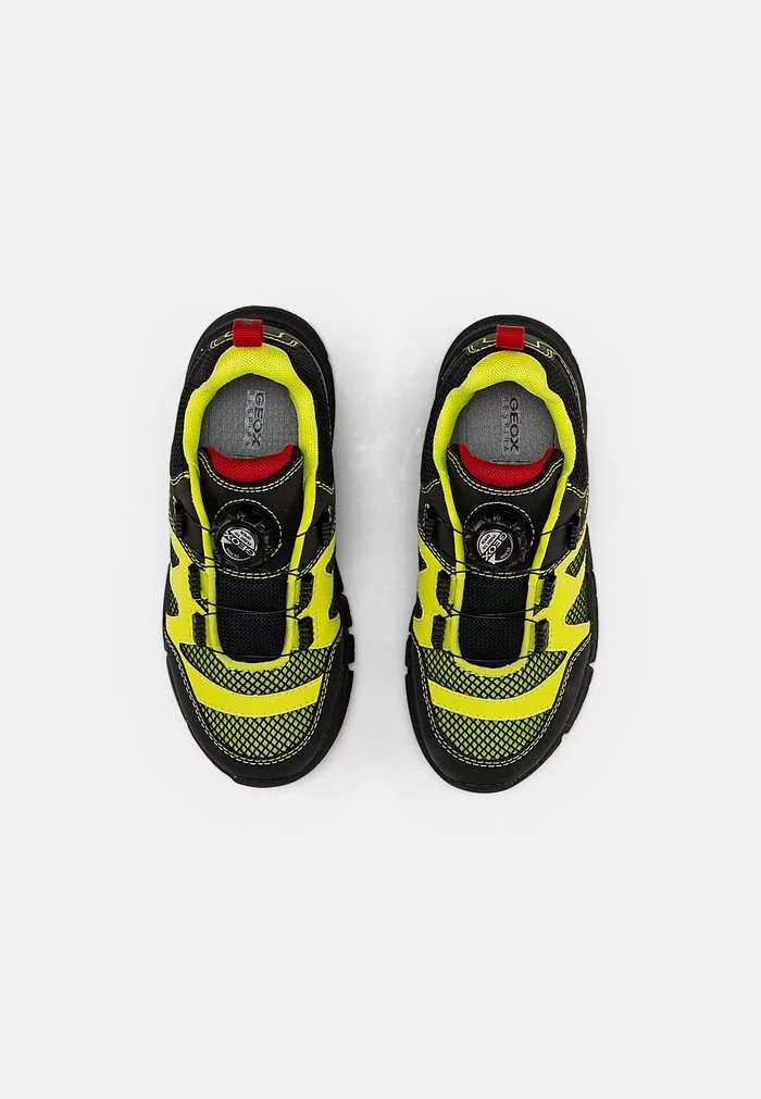 Geox FLEXYPER BOY - Baskets Basses - Lime/black – Image 4