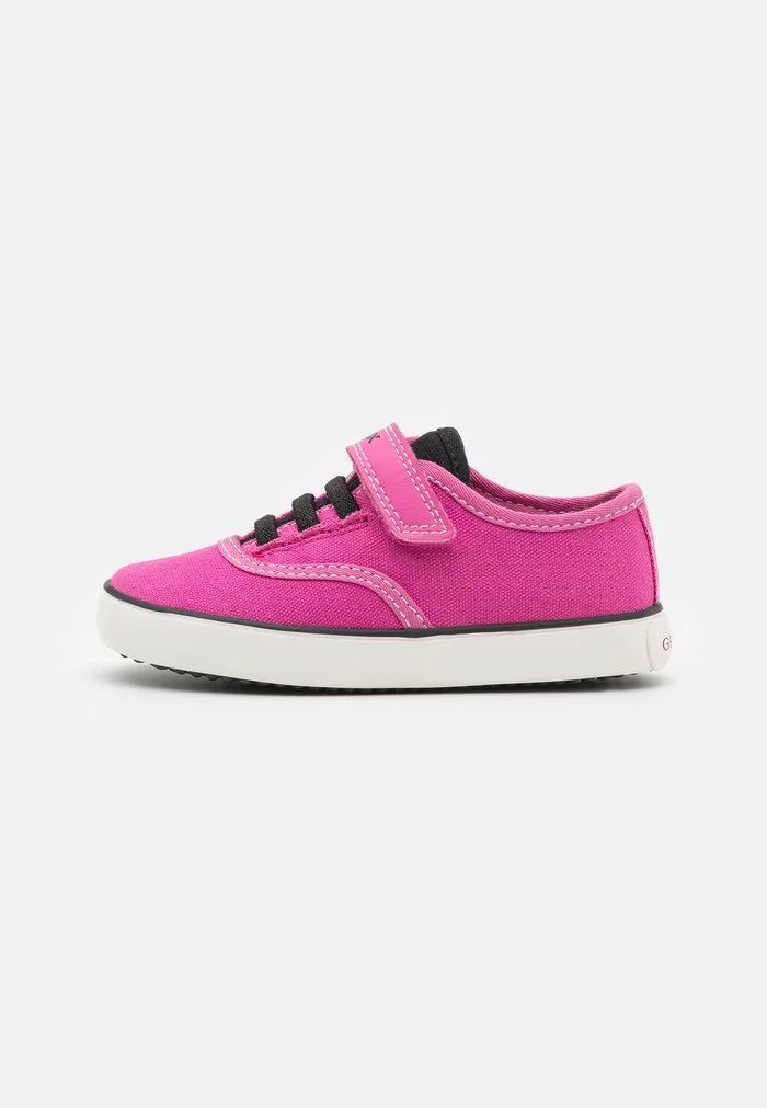 Geox GISLI GIRL - Baskets Basses - Fuchsia/black
