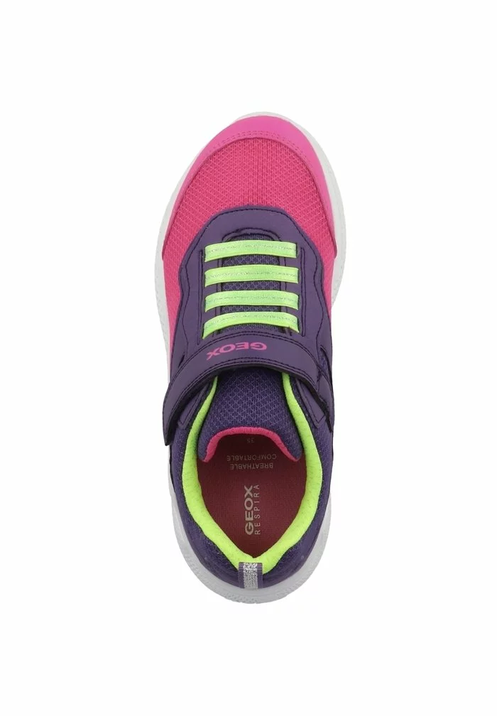 Geox J SPRINTYE G. A - Baskets Basses - Violetfluo Fuchsia – Image 3