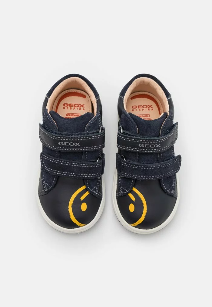 Geox BIGLIA UNISEX - Baskets Basses - Dark Navy/dark Yellow – Image 4