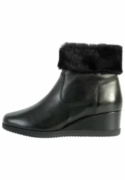 Geox ANYLLA - Bottines Compensées - Noir