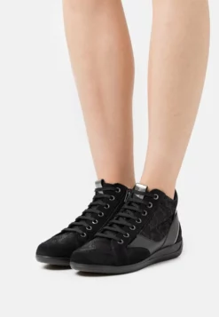 Geox MYRIA - Baskets Montantes - Black