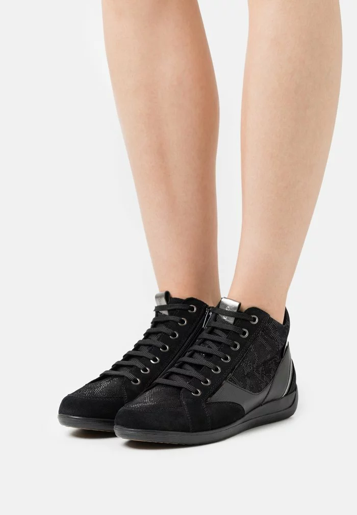 Geox MYRIA - Baskets Montantes - Black