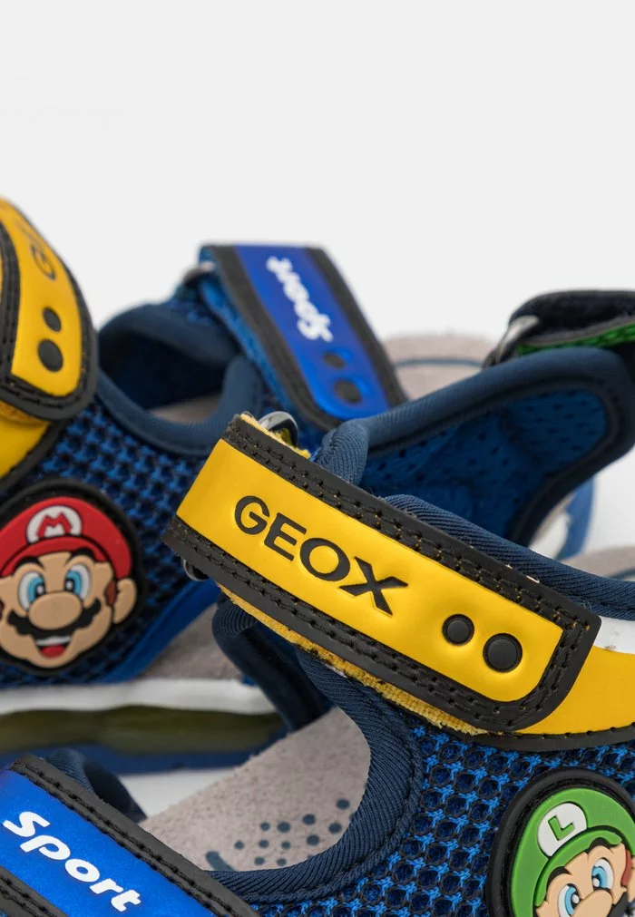Geox NINTENDO SUPERMARIO JR - Sandales - Royal/yellow – Image 6