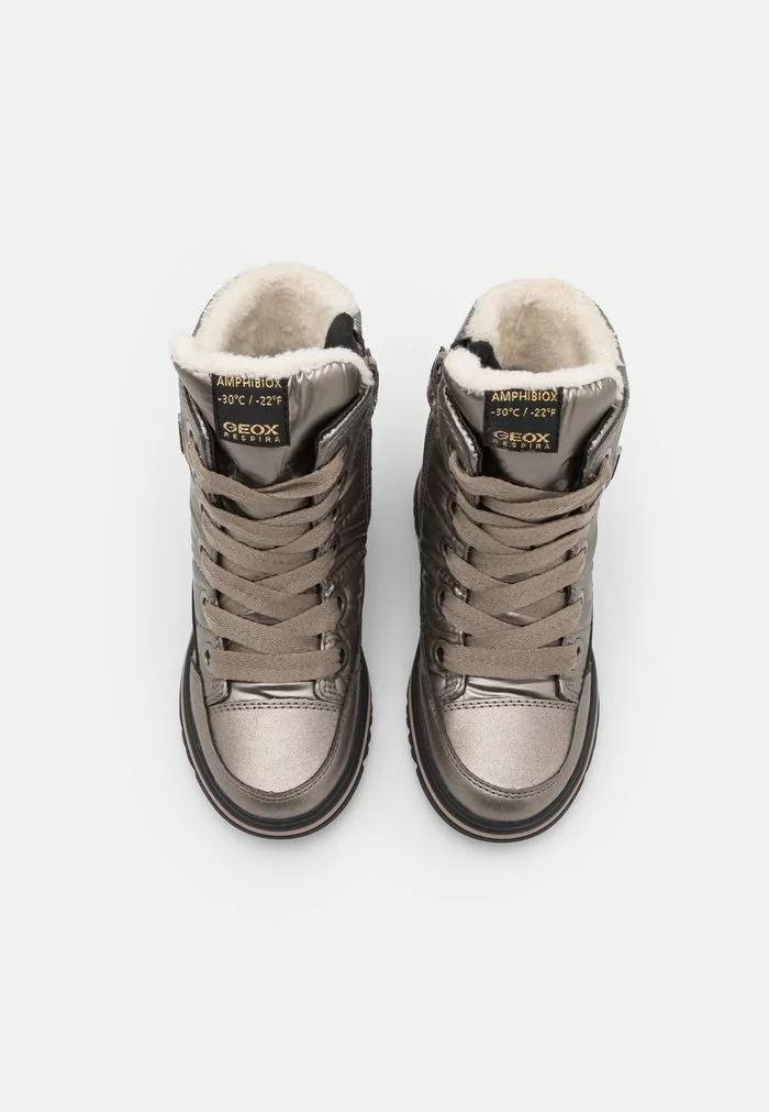 Geox ADELHIDE GIRL ABX - Bottes De Neige - Dark Gold – Image 4