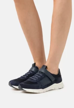 Geox XAND - Baskets Basses - Blue