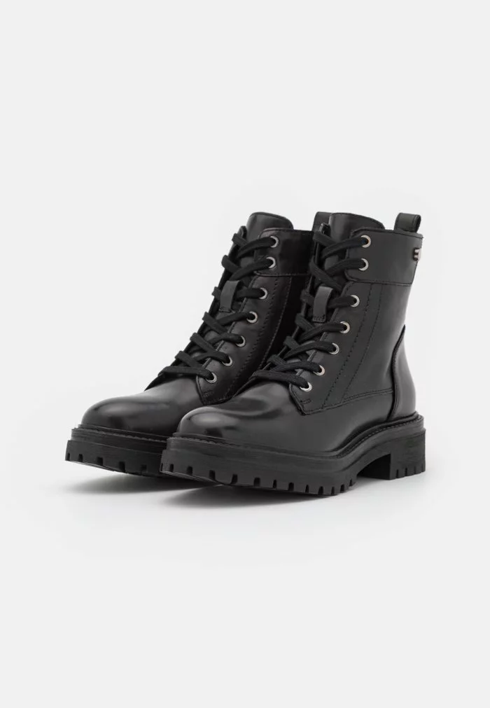 Geox IRIDEA - Bottines à Lacets - Black – Image 3