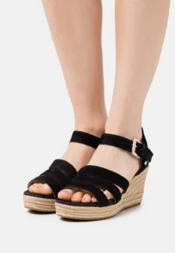 Geox SOLEIL - Sandales à Plateforme - Black