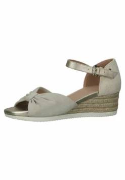 Geox Sandales Compensées - Light Grey