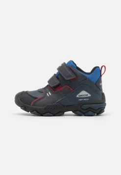 Geox BULLER BOY ABX - Bottines - Navy/dark Red