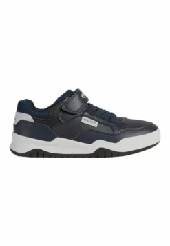 Geox J PERTH BOY - Baskets Basses - Blue