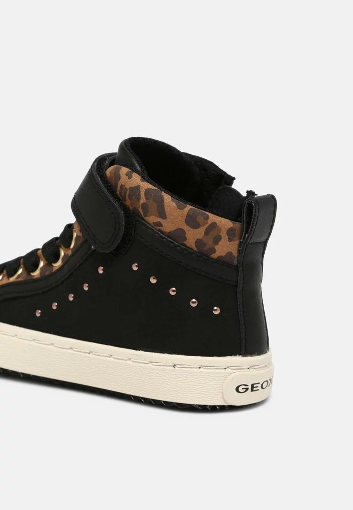 Geox KALISPERA GIRL - Baskets Montantes - Black/whisky – Image 5