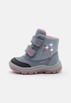 Geox FLANFIL GIRL ABX - Bottes De Neige - Grey/pink