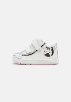 Geox BIGLIA GIRL - Chaussures à Scratch - White/silver