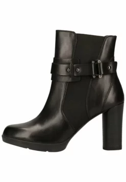 Geox Bottines à Talons Hauts - Schwarz