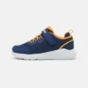 Geox SPRINTYE BOY - Baskets Basses - Navy/orange