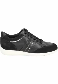 Geox Chaussures à Lacets - Schwarz