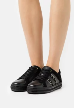 Geox LEELU - Baskets Basses - Black