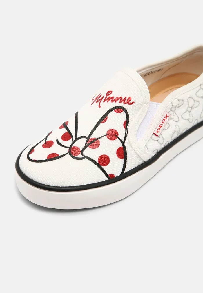 DISNEY JR KILWI GIRL GEOX - Baskets Basses - White/red – Image 5