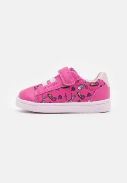Geox DJROCK GIRL - Baskets Basses - Fuchsia/pink