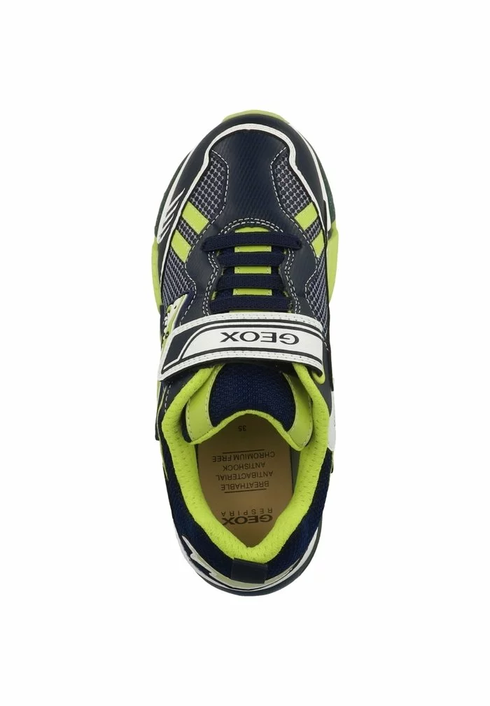 Geox BAYONYC BOY - Baskets Basses - Navy-lime – Image 3