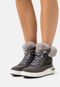 Geox DALYLA ABX - Bottes De Neige - Dark Grey