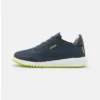 Geox AERANTER BOY - Baskets Basses - Navy/lime Green