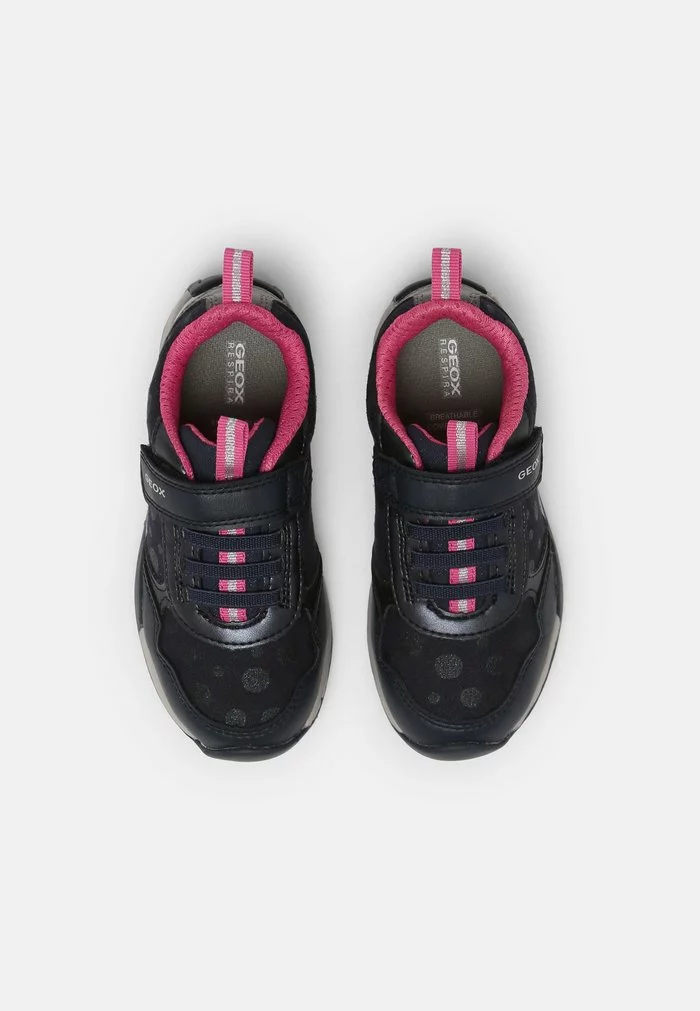 Geox JOCKER PLUS GIRL - Baskets Basses - Navy/fuchsia – Image 4