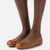 Geox PALMARIA - Ballerines - Cognac