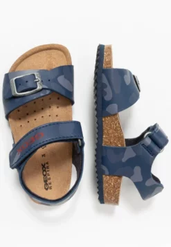 Geox GHITA BOY - Sandales - Navy/dark Navy