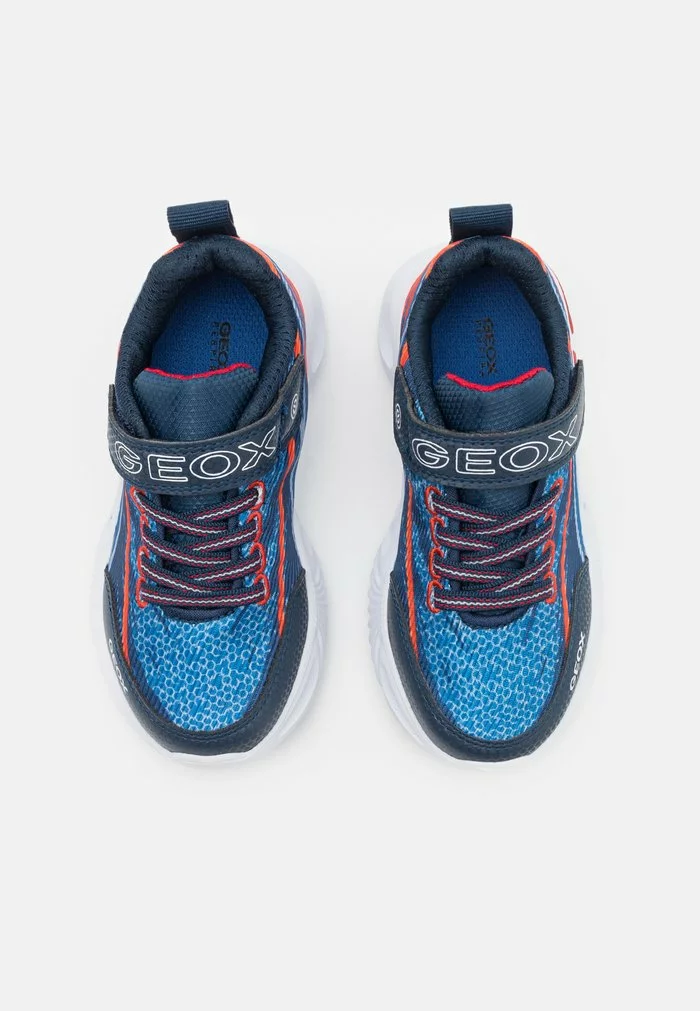 Geox ASSISTER BOY - Baskets Basses - Navy/red – Image 4