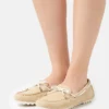 Geox LEELYAN - Mocassins - Sand/white