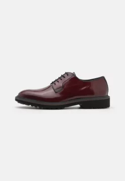 Geox CANNAREGIO - Derbies - Dark Burgundy