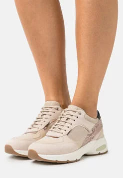 Geox ALHOUR - Baskets Basses - Beige