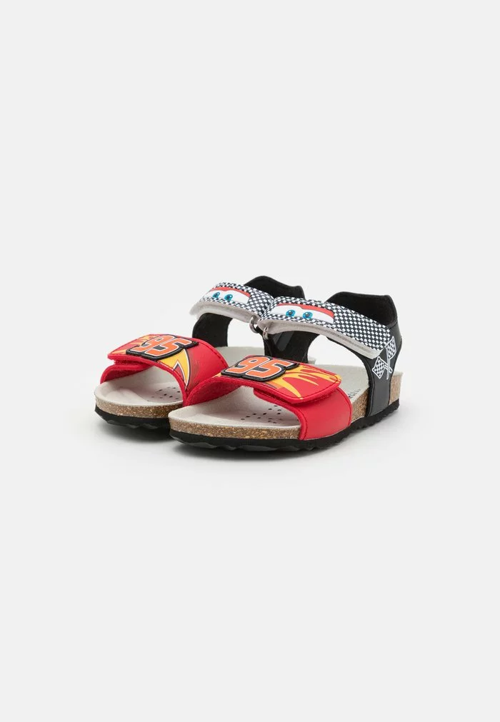 Geox DISNEY CARS CHALKI BOY - Sandales - Red/black – Image 2