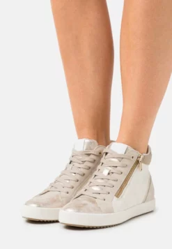 Geox BLOMIEE - Baskets Montantes - Light Gold