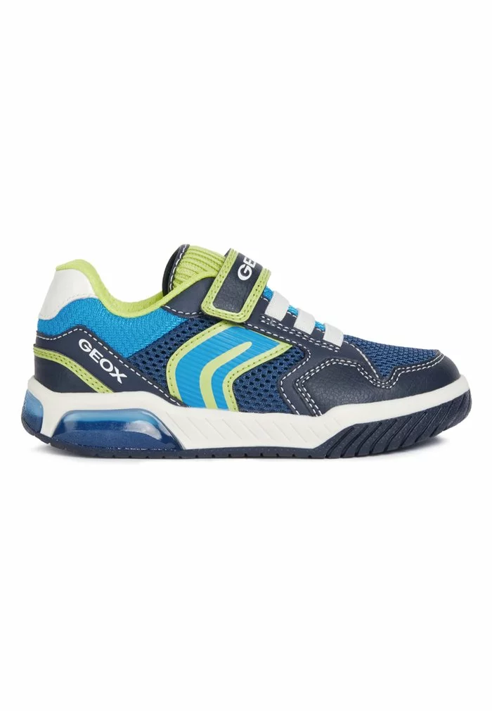 Geox INEK BOY - Baskets Basses - Navy/lime – Image 7