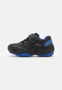 Geox NEW SAVAGE BOY WPF - Chaussures à Scratch - Black/royal